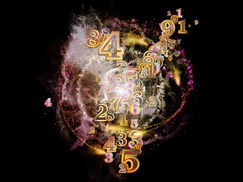 Propagating of Numbers イラスト素材