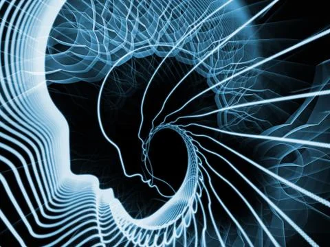 Propagating of Soul and Mind Ilustração Stock
