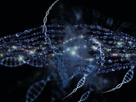 Propagation of DNA Stock Illustration
