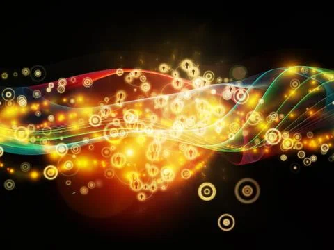 Propagation of Dynamic Network Stockillustratie