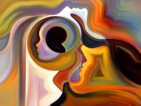 Propagation of Inner Paint Stockillustratie