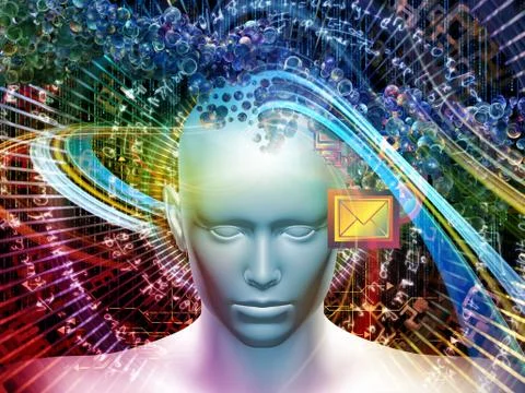 Propagation of Math Mentality Stock Illustration