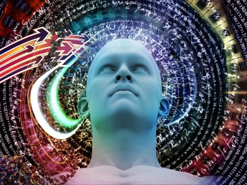 Propagation of Math Mentality Illustrazione stock