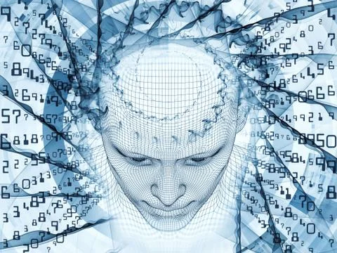 Propagation of the Mind Stock Illustration