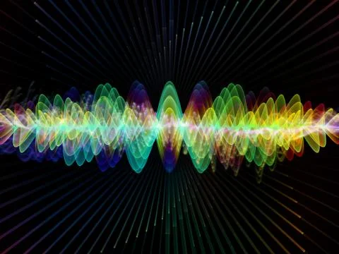 Propagation of Oscillation Stock Illustration