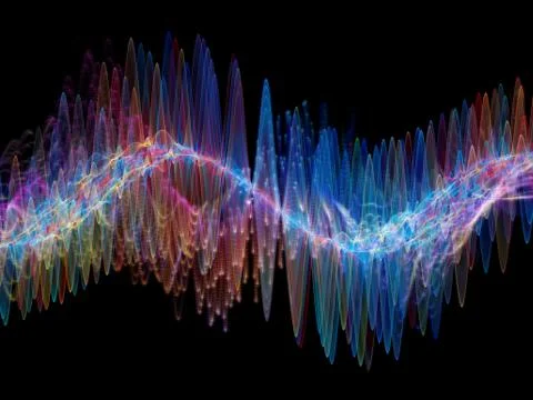 Propagation of Oscillation Stock Illustration