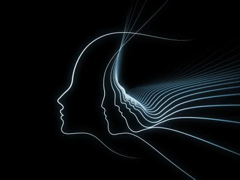 Propagation of Soul Geometry Illustrazione stock