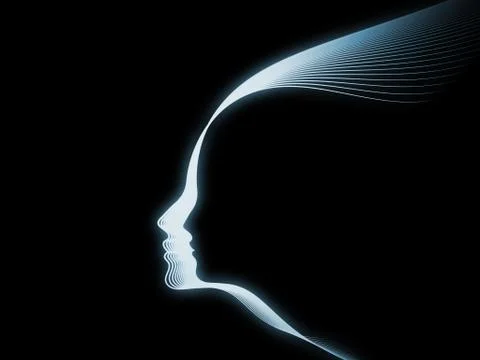 Propagation of Soul Geometry Stock Illustration