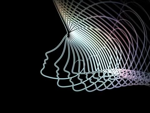 Propagation of Soul Geometry Illustrazione stock