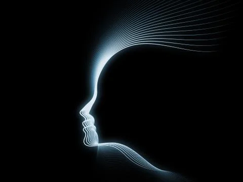 Propagation of Soul Geometry Stock Illustration