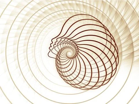 Propagation of Soul Geometry Stock Illustration