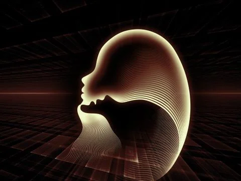 Propagation of Soul Geometry Stock Illustration
