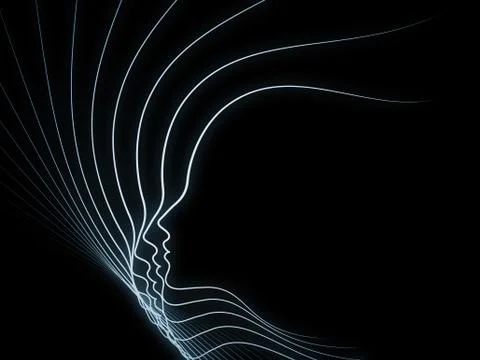 Propagation of Soul Geometry Stock Illustration