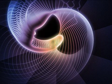Propagation of Soul Geometry 스톡 일러스트