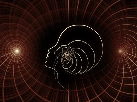 Propagation of Soul Geometry Stock Illustration