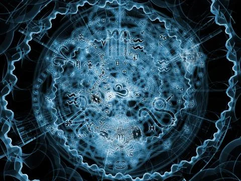 Propagation of Symbolic Meaning 스톡 일러스트