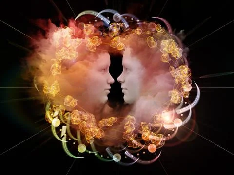 Propagation of Unity Illustrazione stock