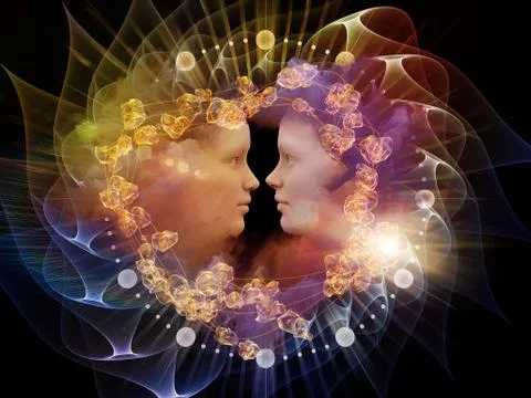 Propagation of Unity Stock Illustration