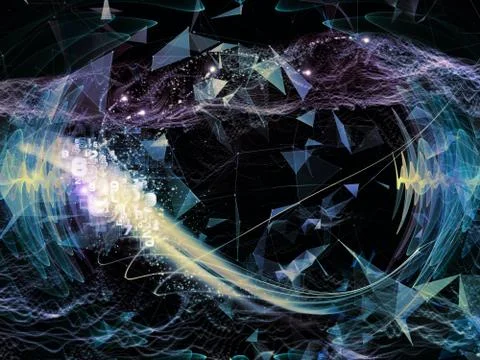 Propagation of Virtual World イラスト素材