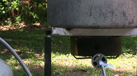 Propane burner Stock Footage 2715130