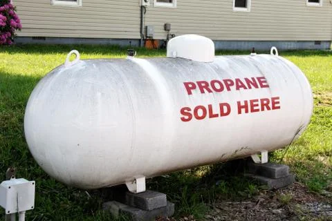 PROPANE SOLD HERE 写真素材