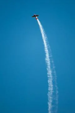 Propeling in the sky Foto stock