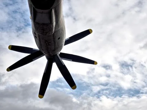 Propeller in the Air Stock Photos