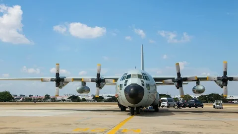 Propeller airplane Stock Footage 103513664