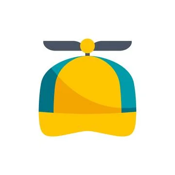 Propeller beanie hat representing childhood fun and playfulness Stock Illustration
