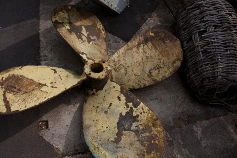 Propeller close up Stock Photos
