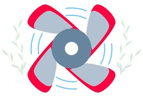 Propeller Concept Illustration Illustrazione stock