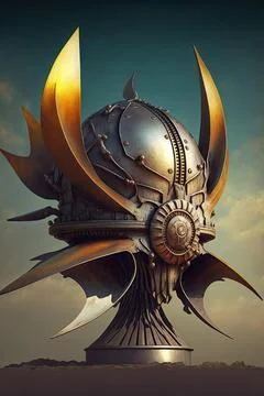 Propeller helm Stock Illustration