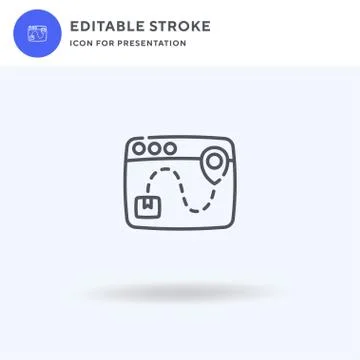 Propeller icon vector, filled flat sign, solid pictogram isolated on white, logo Stock Illustration