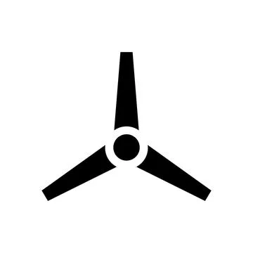 Propeller icon vector Stock Illustration