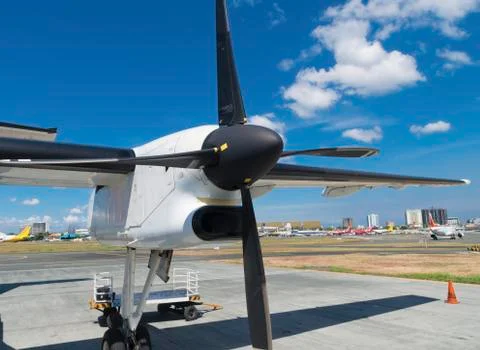 Propeller jet Stock Photos