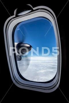 An propeller from an plaina Stock Photos
