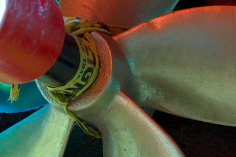 Propeller of Ship Stock Photos