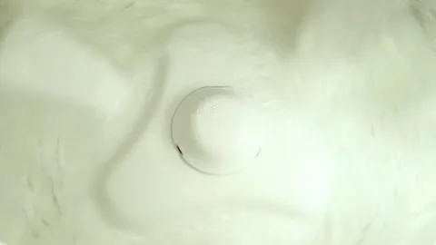 Propeller in washing  machine  rotating  , out door Chiangmai Thailand. Stock Footage 164130371