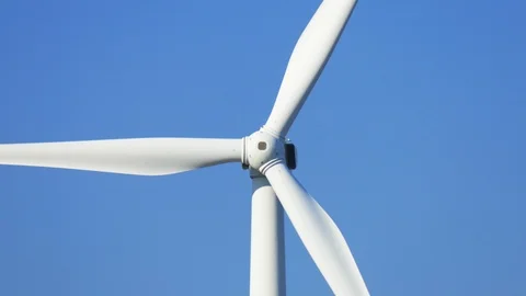 Propellers of windmills, close-up Stock Footage 116050996