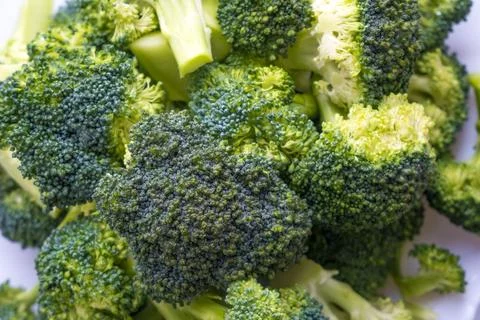 Proper nutrition.Background with broccoli. Stock Photos