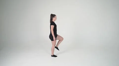 Proper walking technique Stock Footage 314194297