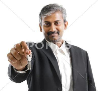 Property agent Stock Photos