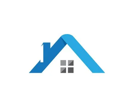 Property and Construction Logo design Stock-Illustration