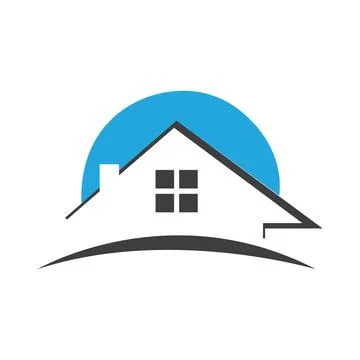 Property and Construction Logo design for business corporate sign Illustrazione stock