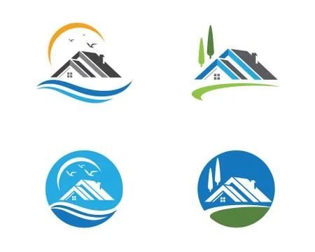Property and Construction Logo Stock Illustration