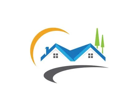 Property and Construction Logo Stock Illustration
