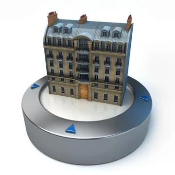 Property app Stock Illustration