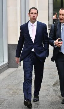 Property Developer Christian Candy Pictured Outside The Rolls Building Court Whe 스톡 사진