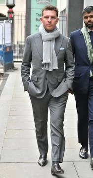 Property Developer Nick Candy Pictured Outside The Rolls Building Court Where He 스톡 사진