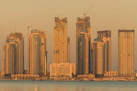 Property development on the waterfront Stock Photos
